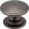 Jeffrey Alexander 1-1/4" Diameter Brushed Pewter Durham Cabinet Knob 3980-BNBDL - alternate 1